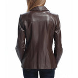 womens-shirt-collar-brown-leather-jacket