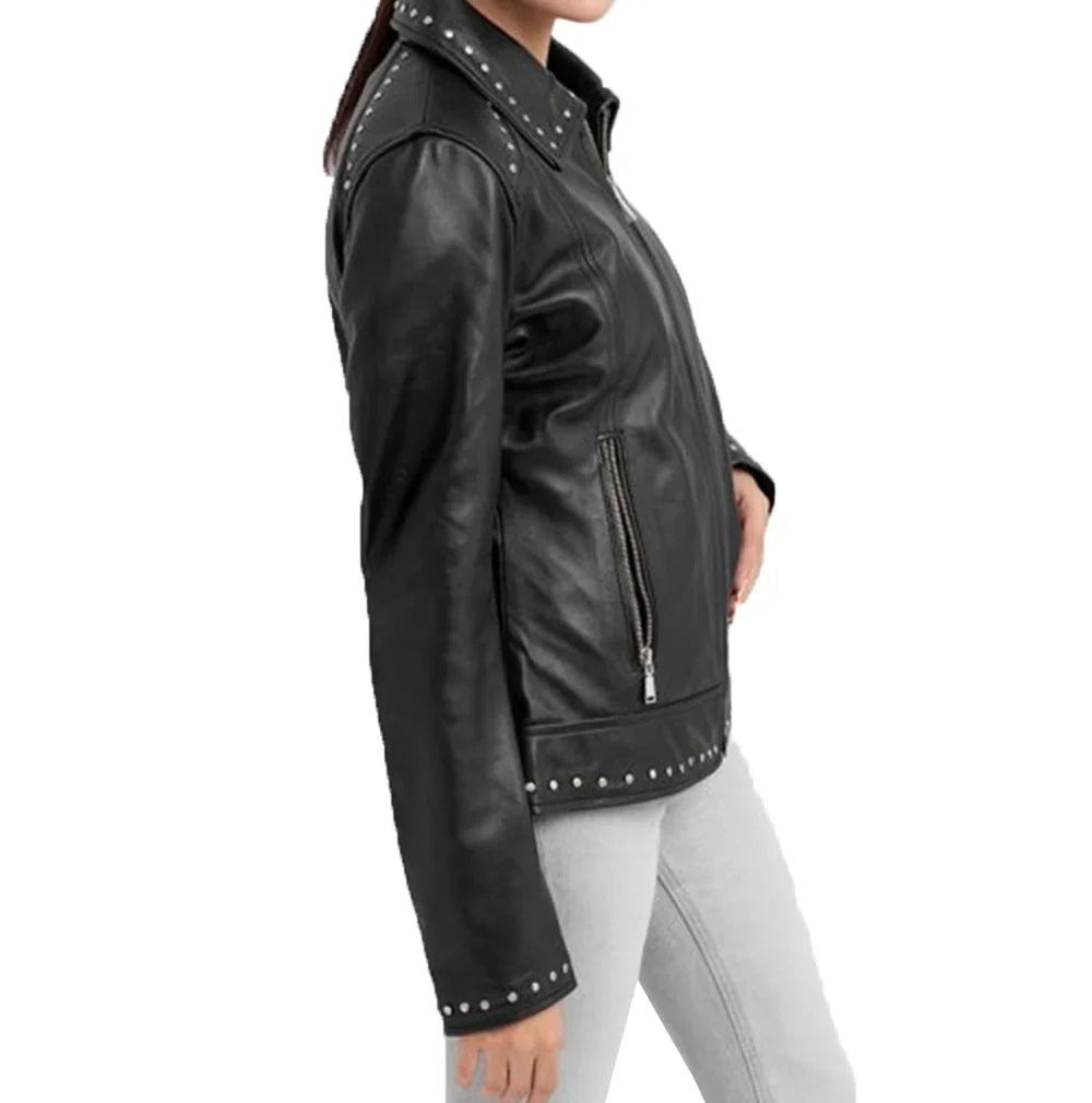 womens-studded-leather-jacket