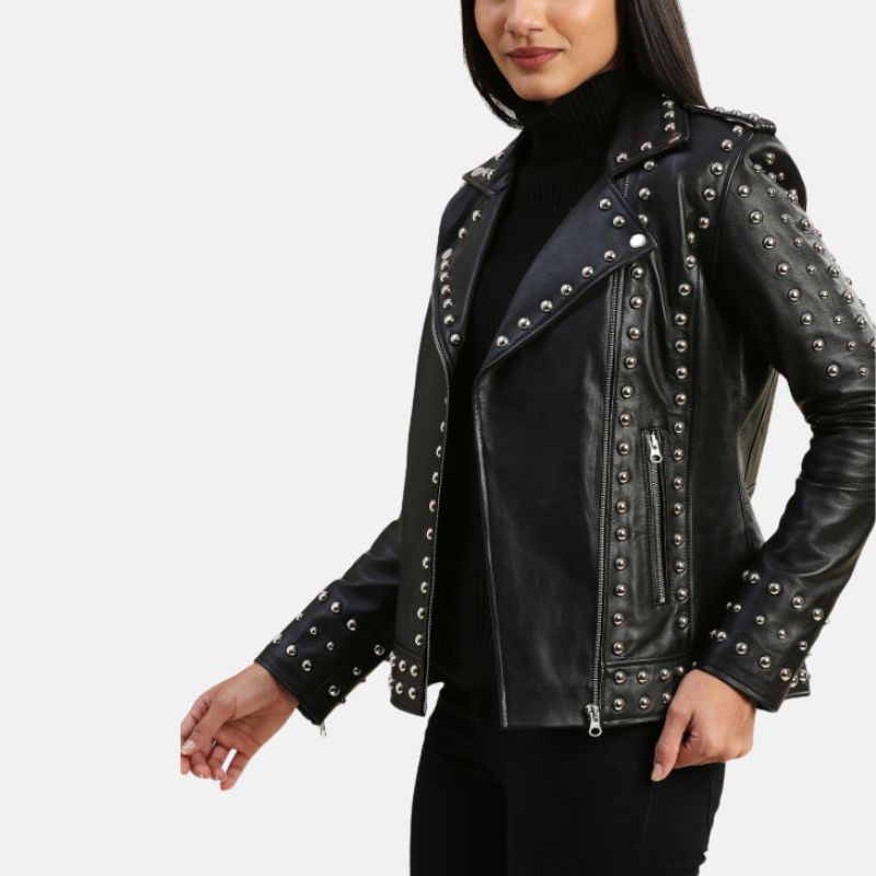 womens-studded-motorcycle-black-punk-leather-jacket