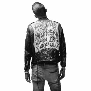 black-and-white-leather-biker-jacket