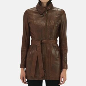 BROWN-TRENCH-WOMENS