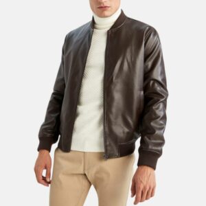 black-leather-bomber-jacket