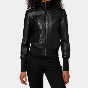 black-leather-bomber-jacket-womens