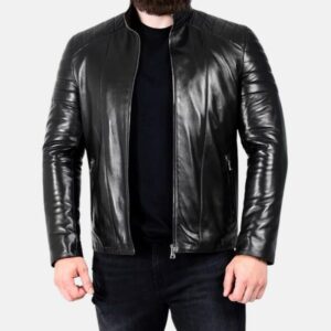 black-slim-fit-mens-leather-biker-jacket