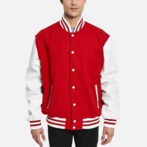 mens-classic-plain-red-varsity-jacket