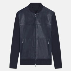 mens-navy-blue-leather-bomber-jackets
