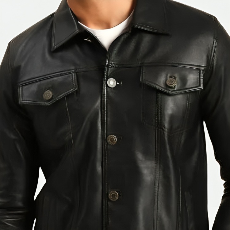 trucker-black-leather-jacket-for-mens