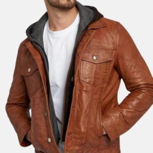 trucker-brown-biker-jacket
