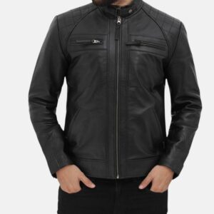 black-cafe-racer-black-leather-biker-jacket