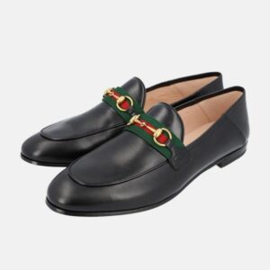 Black-Buckled-Mens-Loafers Dress-Shoes