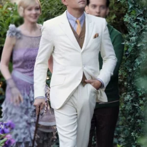 Gatsby Men's 3 Piece Classic White Suit