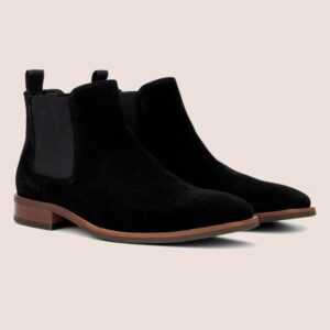 Mens-suede-black-shoes