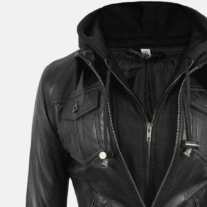 bomber-leather-jacket-with-removable-hood