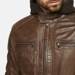 leather-hooded-brown-jacket