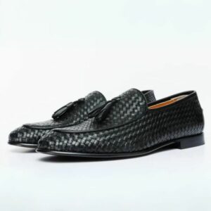 leather-woven-desing-leather-loafers