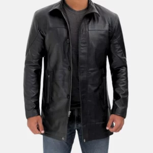 mens-leather-black-car-coat
