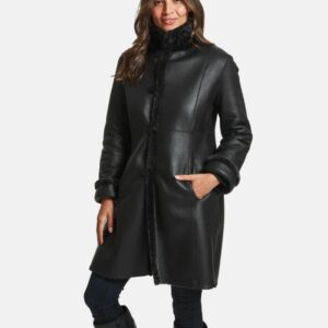 shearling-black-leather-coat-womens