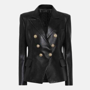 womens-kim-double-breasted-black-leather-blazer