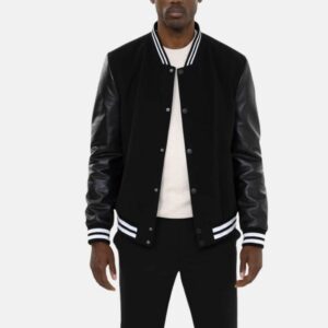 mens-black-letterman-bomber-jacket-with-leather-sleeves