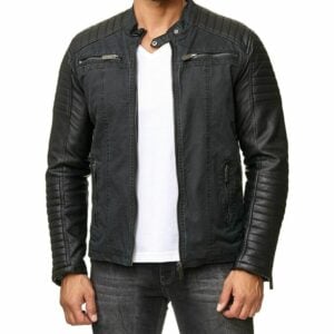 brando biker leather jacket