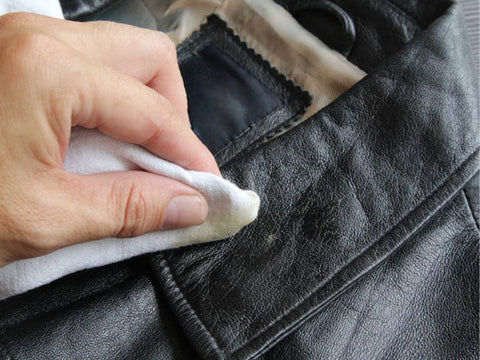 How to clean a leather jacket